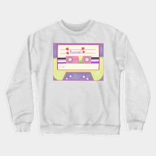 Asexual Mixtape Crewneck Sweatshirt